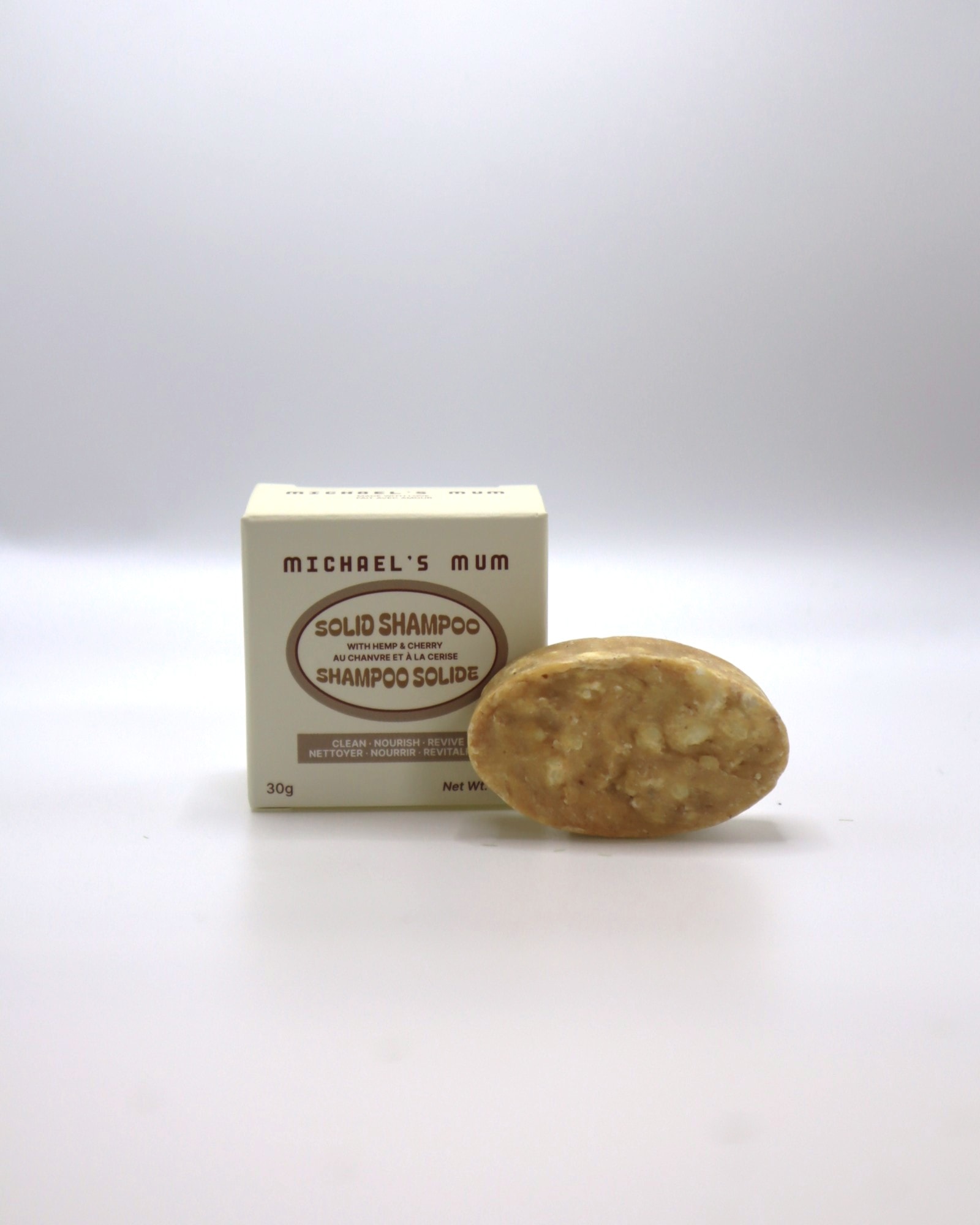 Hemp & Cherry Solid Shampoo Bar